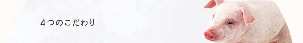 ４つのこだわり